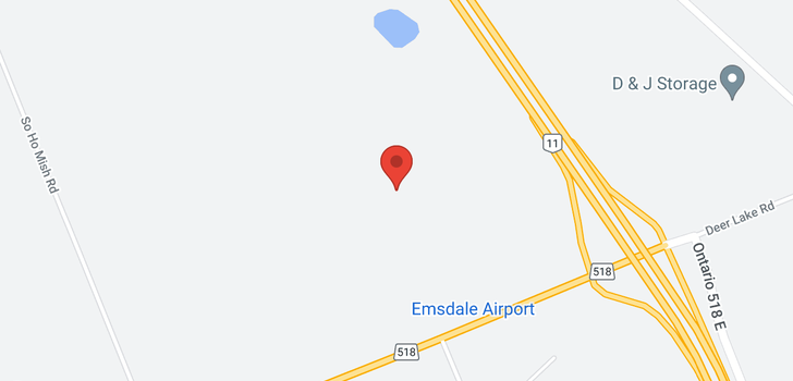 map of 518 HIGHWAY E